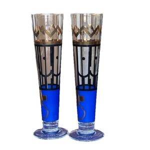 Ritzenhoff German Beer Glass/Pilsner 1995 Sieger Design Rare Vintage 22021